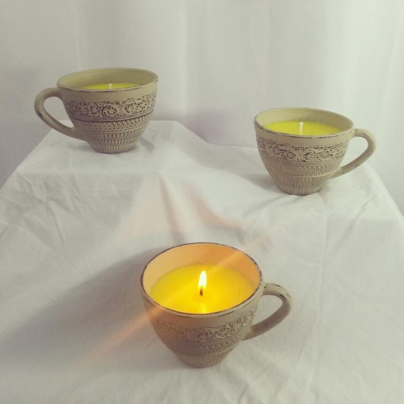 Sea Salt And Orchid Soy Teacup Candle